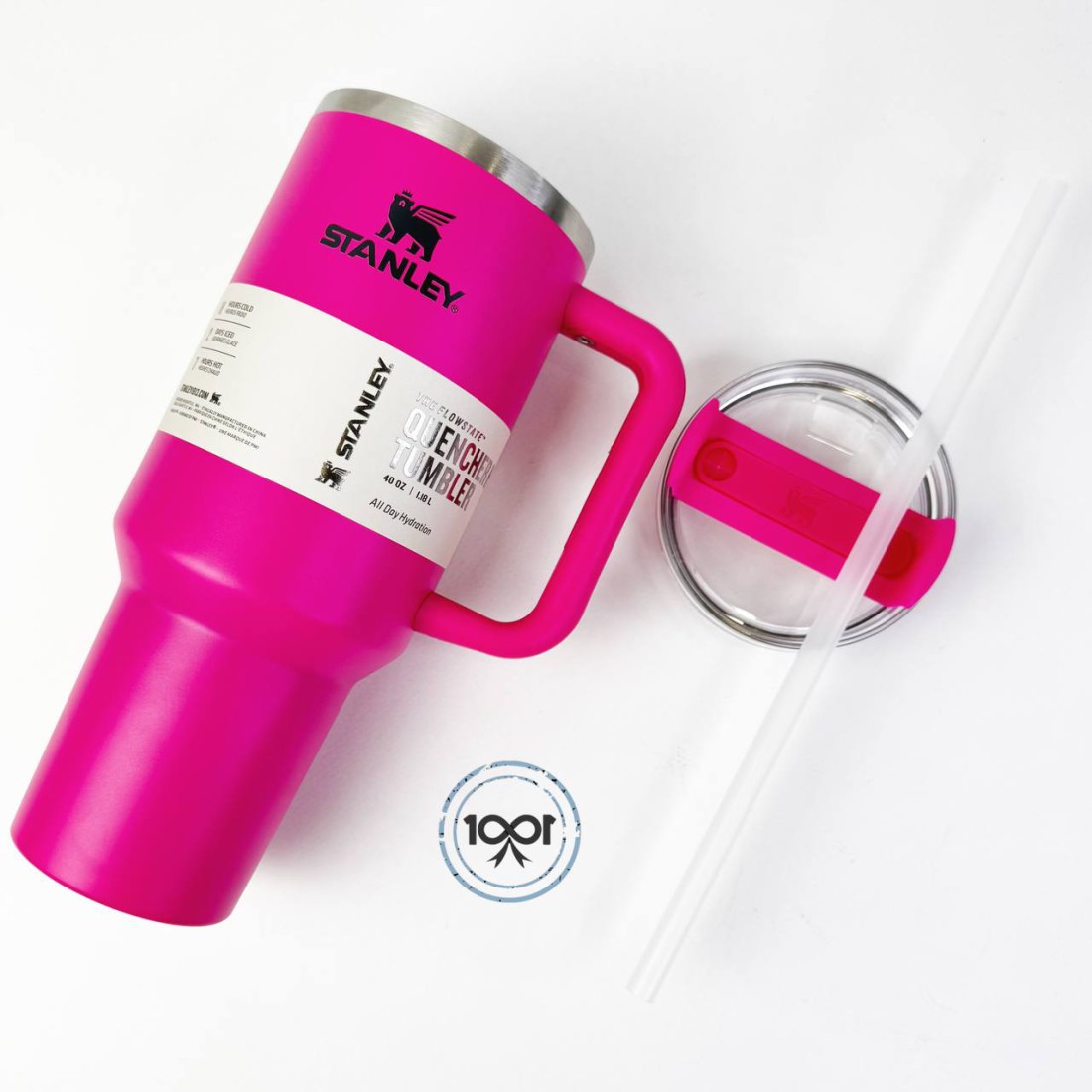 استنلی-تامبلر-سرخابی-1100x1100 ماگ دسته دار استنلی تامبلر مدل QUENCHER H2O TUMBLER