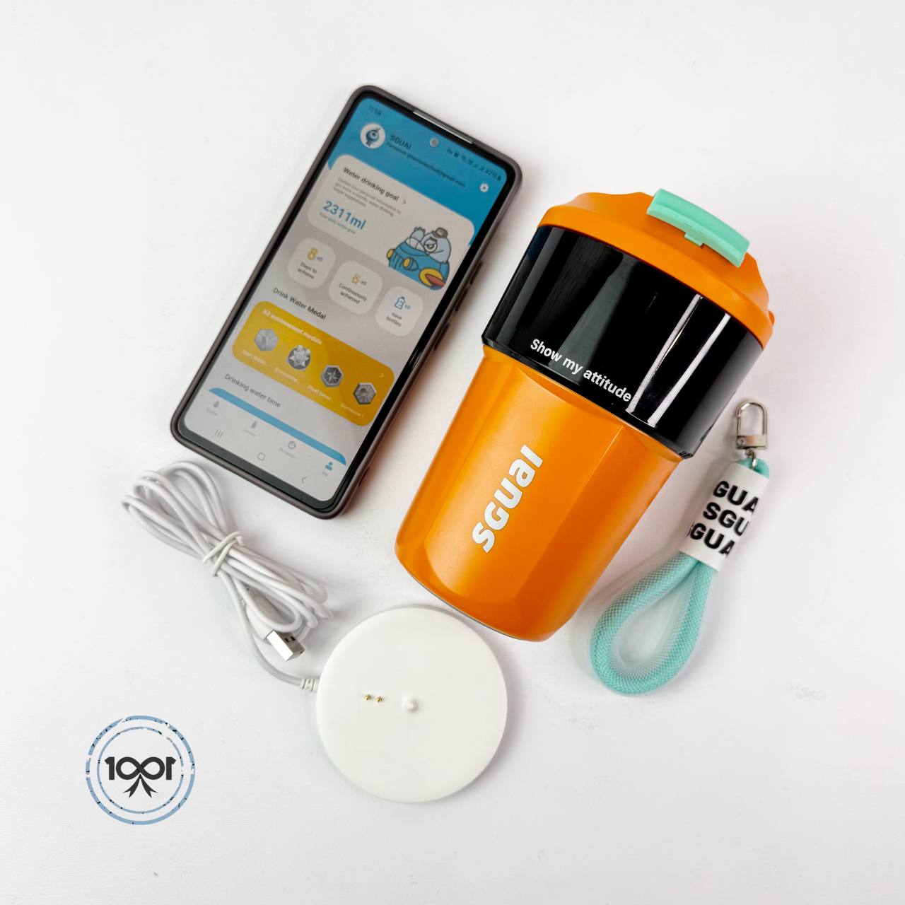 تراول-ماگ-هوشمند-نارنجی