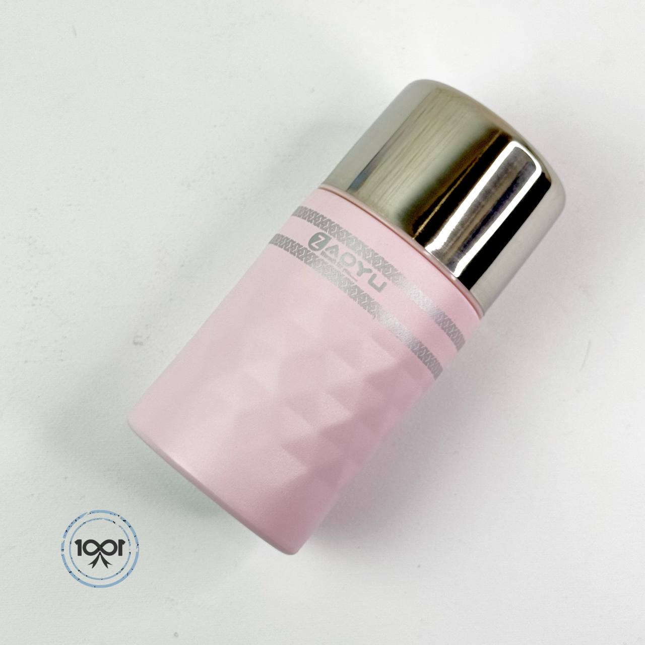 مینی-تراول-ماگ-لوزی-صورتی