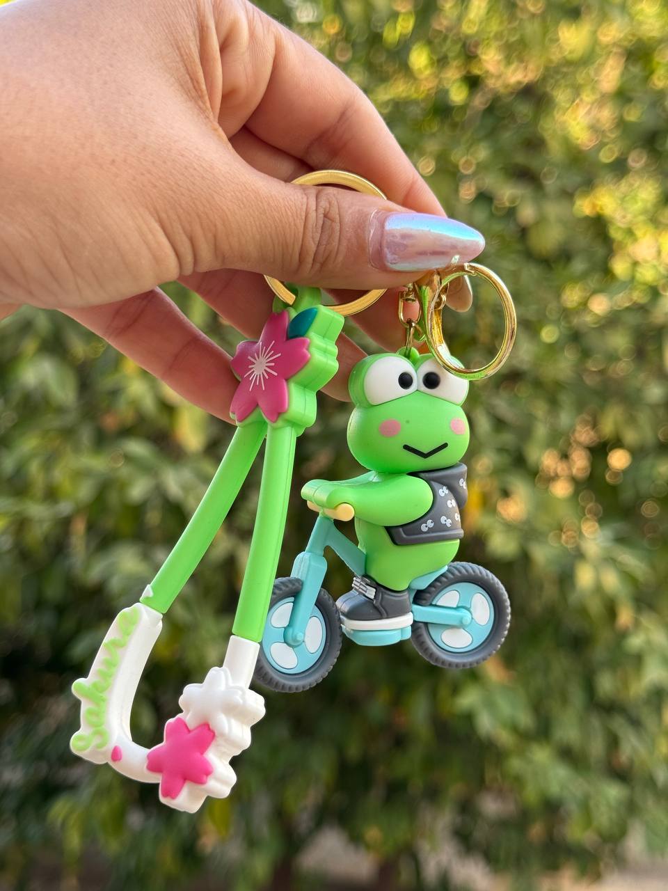 جاکلیدی فانتزی قورباغه دوچرخه سوار