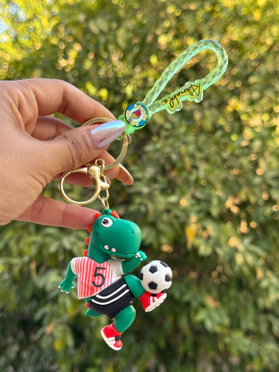 جاکلیدی فانتزی دایناسور فوتبالیست